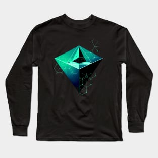 Hexagons Geometric art Long Sleeve T-Shirt